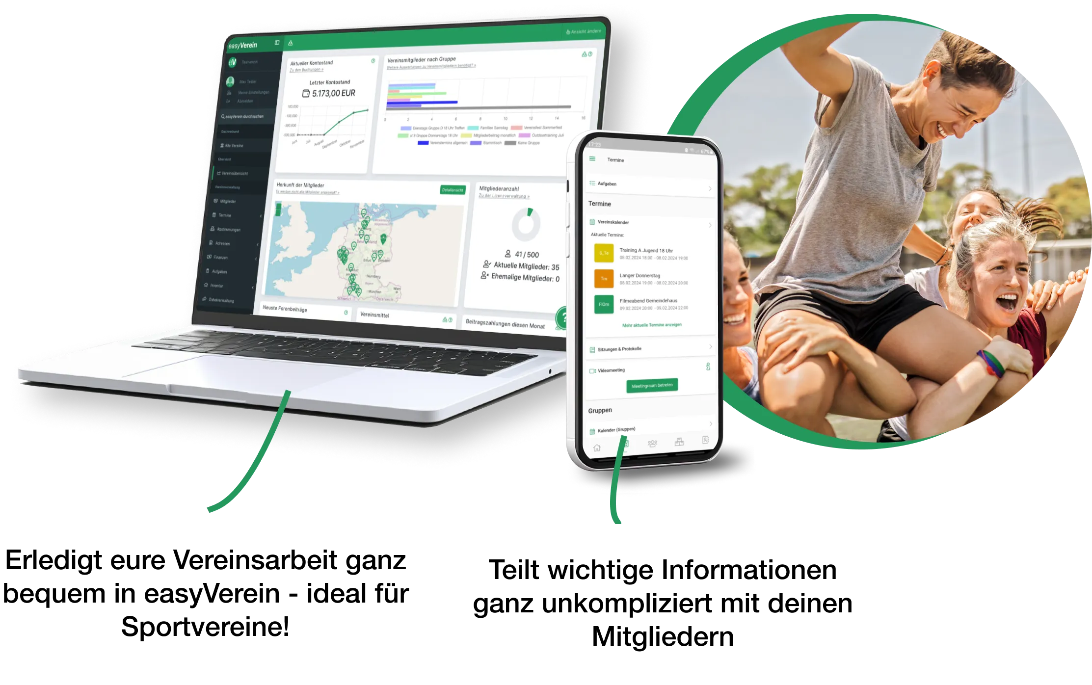 easyVerein Web und App